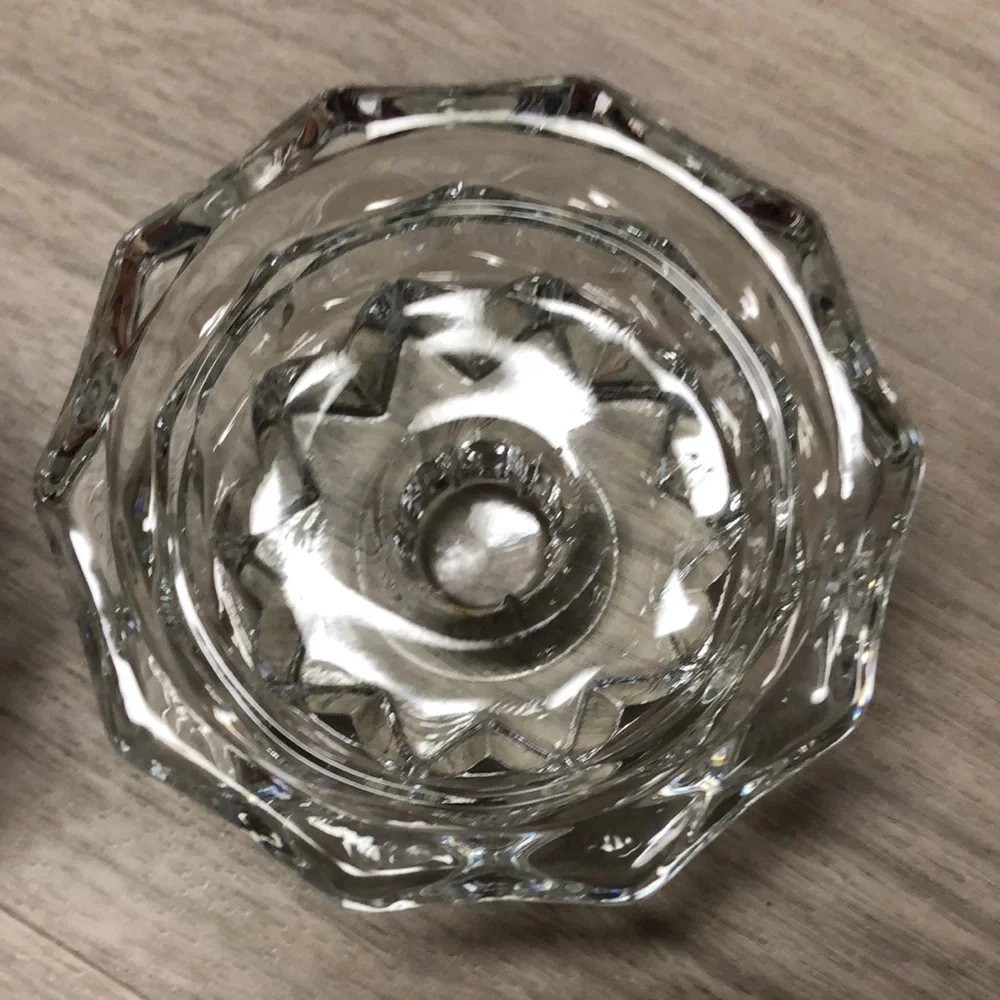 Cut Glass Candlesticks
